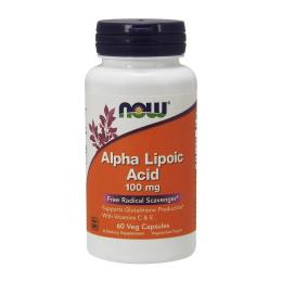 Натуральна добавка і екстракт Now Alpha Lipoic Acid 100 mg (60 caps) (06479-01)