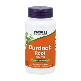 Натуральна добавка і екстракт Now Burdock Root 430 mg (100 veg caps) (20214-01)