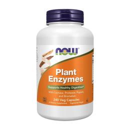 Натуральна добавка і екстракт Now Plant Enzymes (240 veg caps) (19048-01)