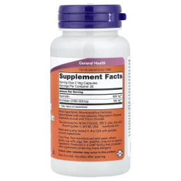 Натуральна добавка і екстракт Now Quercetin with Bromelain (60 veg caps) (24542-01)