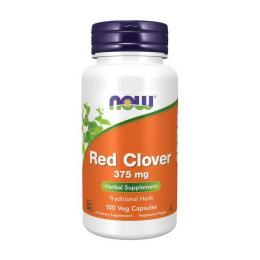 Натуральна добавка і екстракт Now Red Clover 375 mg (100 veg softgels) (19113-01)