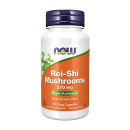 Натуральна добавка і екстракт Now Rei-Shi Mushroom 270 mg (100 veg caps) (20097-01)