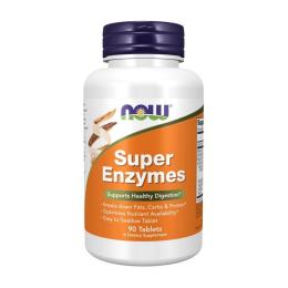 Натуральна добавка і екстракт Now Super Enzymes (90 tabs) (06475-01)
