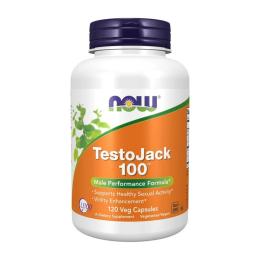 Натуральна добавка і екстракт Now Testo Jack 100 (120 veg caps) (18902-01)