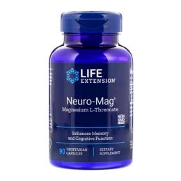 Натуральна добавка і екстракт Life Extension Neuro-Mag Magnesium L-Threonate - 90 vcaps (2022-10-1895)