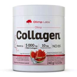 Натуральна добавка і екстракт OLIMP Collagen (240 g, watermelon) (22649-02)