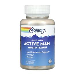 Натуральна добавка і екстракт Solaray Once Daily Active Man - 90 veg caps (2023-10-3432)