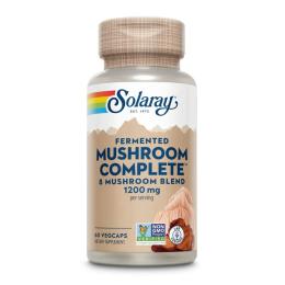 Натуральна добавка і екстракт Solaray Org Grown Mushroom Complete 1200mg - 60 vcaps (2023-10-2151)
