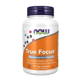 Натуральна добавка і екстракт Now True Focus (90 veg caps) (10450-01)