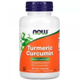 Натуральна добавка і екстракт Now Turmeric Curcumin 665 mg (60 veg caps) (18887-01)