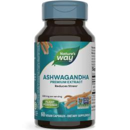 Натуральна добавка і екстракт Natures Way Ashwagandha (60 veg caps) (22632-01)