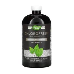 Натуральна добавка і екстракт Natures Way Chlorofresh Liquid Chlorophyll Unflavored (473 ml, unflavored) (20596-01)