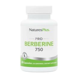 Натуральна добавка і екстракт Natures Plus Berberine Pro 750 (60 caps) (23971-01)