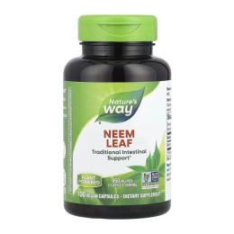 Натуральна добавка і екстракт Natures Way Neem Leaf - 100 vcaps (2022-10-0606)