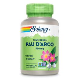 Натуральна добавка і екстракт Solaray Pau DArco Bark 550mg - 100 vcaps (2022-10-1780)