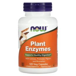Натуральна добавка і екстракт Now Foods Plant Enzymes - 120 vcaps (2022-10-2612)