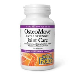 Натуральна добавка і екстракт Natural Factors OsteoMove Extra Strength Joint Care - 60 tabs (2023-10-3829)