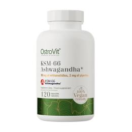 Натуральна добавка і екстракт OstroVit Ashwagandha KSM-66 (120 caps) (23467-01)