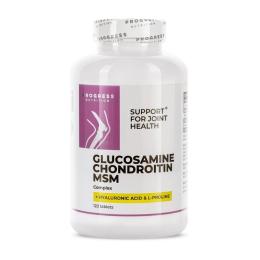 Натуральна добавка і екстракт Progress Nutrition Glucosamine Chondroitin MSM Complex (120 tab) (23160-01)