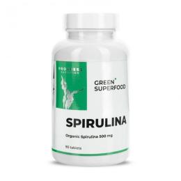 Натуральна добавка і екстракт Progress Nutrition Spirulina 500 mg (90 tab) (22770-01)