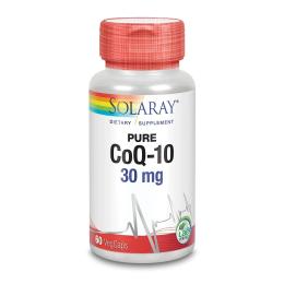 Натуральна добавка і екстракт Solaray Pure CoQ10 30mg - 60 vcaps (2022-10-1792)