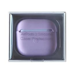 Чохол для навушників Infinity AirPods 3 Silicone Case Slim Glicine Light Purple