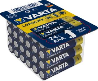 Батарейка Varta Long Life 04103301124 24 AAA