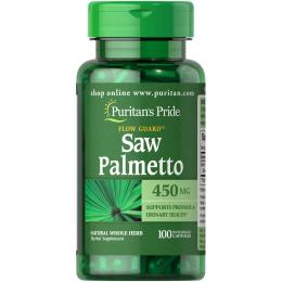 Натуральна добавка і екстракт Puritans Pride Saw Palmetto 450 mg (100 caps) (07214-01)