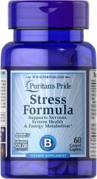 Натуральна добавка і екстракт Puritans Pride Stress Formula (60 caps) (08172-01)