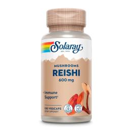 Натуральна добавка і екстракт Solaray Reishi Mushroom 600mg - 100ct (2023-10-2128)