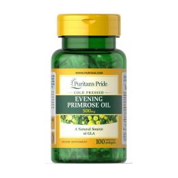 Натуральна добавка і екстракт Puritans Pride Evening Primrose Oil 500 mg (100 sgels) (19073-01)
