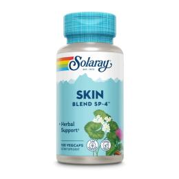 Натуральна добавка і екстракт Solaray Skin Blend SP-4 - 100 vcaps (2023-10-4425)