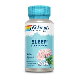 Натуральна добавка і екстракт Solaray Sleep Blend SP-17 - 100 vcaps (2023-10-2130)
