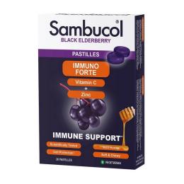Натуральна добавка і екстракт Sambucol Immuno Forte Pastilles (20 pastilles) (21219-01)
