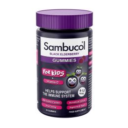 Натуральна добавка і екстракт Sambucol Kids Gummies + Vitamin C (30 gummies) (21208-01)