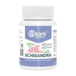 Натуральна добавка і екстракт Stark Pharm Schisandra - 60 caps (2023-10-6693)