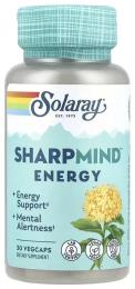Натуральна добавка і екстракт Solaray SharpMind Nootropics Energy - 30 vcaps (2024-11-0251)