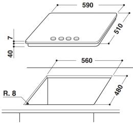 Варильна поверхня Whirlpool GMA 6422/IX