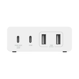 Адаптер живлення для телефона Belkin WCH010VFWH White Home Charger 108W GAN Dual USB-С/USB-A