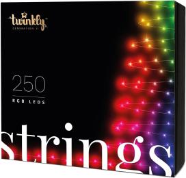 Гірлянда Twinkly Strings TWS250STP-BEUBlack RGB 250, BT + Wi-Fi, Gen II, IP44