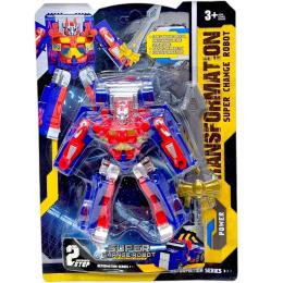 Ігровий набір Infinity Super Change Robot Red Blue