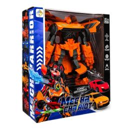 Іграшковий робот Bambi Трансформер HY-3344 Orange робот 18 см+машина