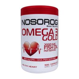 Рибячий жир та омега NOSOROG Omega 3 Gold (500 caps) (20072-01)