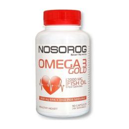 Рибячий жир та омега NOSOROG Omega 3 Gold (90 caps) (10023-01)