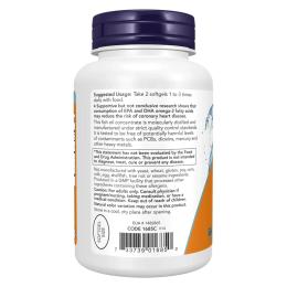 Рибячий жир та омега NOW Omega-3 Mini Gels (180 softgel) (07709-01)