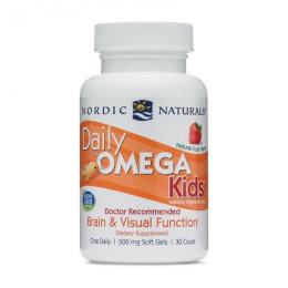 Рибячий жир та омега Nordic Naturals Daily Omega Kids (30 soft gels, natural fruit) (18576-01)