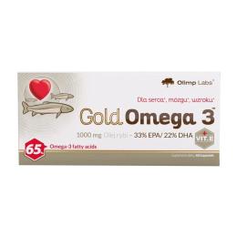 Рибячий жир та омега OLIMP Gold Omega 3 65% (60 caps) (00325-01)