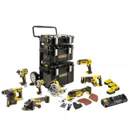 Шурупокрут DEWALT DCK853P4 Black (набір з 8 інстументів)