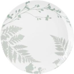 Тарілка Ardesto Capri 26.8 см White Green (AR0427CWG)