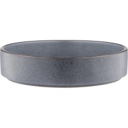 Тарілка Ardesto Fasano 850 мл 20 см Dark Gray (AR0320FDG)